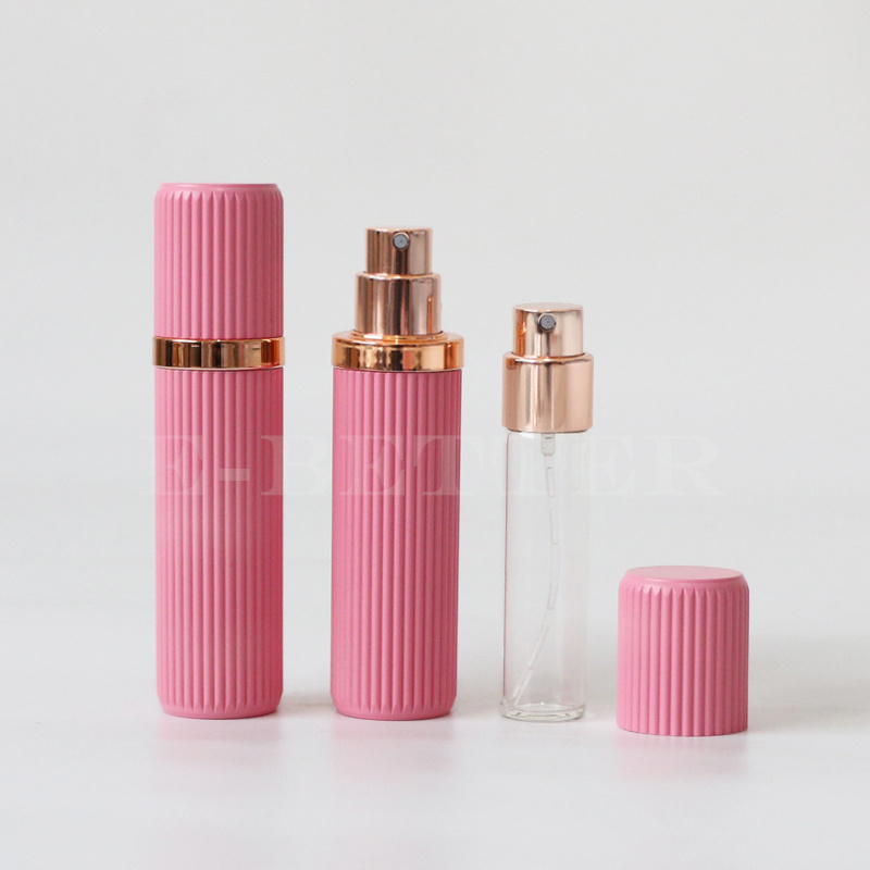  E-better New design 10ml Plastic Atomizer Magnetic Mist Spray Bottle With Magnetic Cap For Perfume & Fragrance