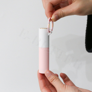 10ml Mini Travel Pocket Size Keychain Atomizer Spray Perfume Bottle Refillable With Hook Clasp