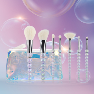 Fay private label makeup brush set with bag