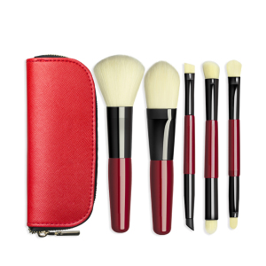 BLD 5pcs Portable Mini Makeup Brush Set