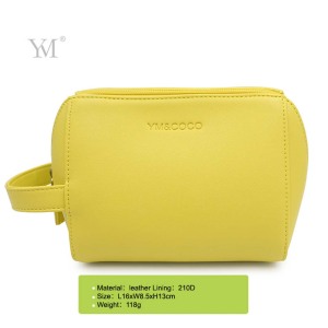 Simple and popular   cosmetic bag with wrist PGW-038