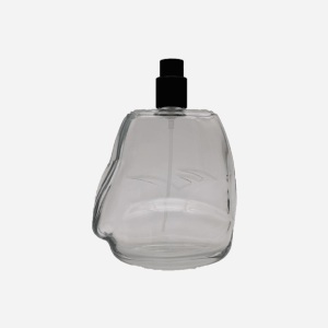 New Design Glass Perfume Bottle Fist Shape Glass Spray Bottle Empty Spray Bottle 100ml