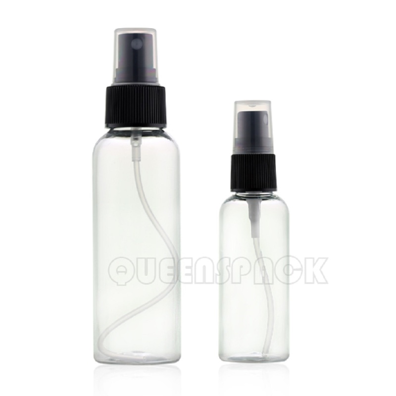 60ML 100ML 120ML 150ML 250ml PET Hand Sanitizer spray bottle for disinfection