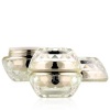 New cosmetic container gold color luxury cosmetics face cream jars