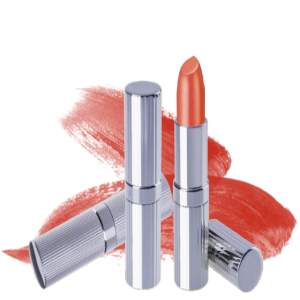 Aluminum classic round collar lipstick