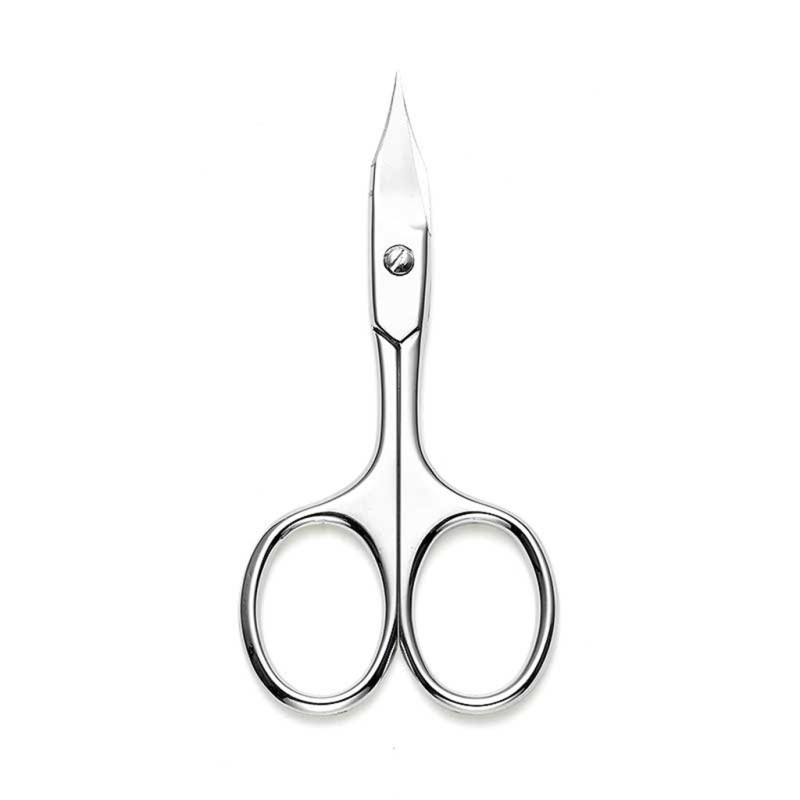 SH-SS0011 Small Custom Logo Stainless Steel Professional Beauty Care Tool Eyebrow Scissors Manicure Scissors
