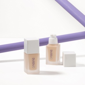 DUODUO customized Moisturizing Foundation Base Makeup  Professional  Face Finish Liquid Make Up Concealer Cream Waterproof Cosmetic