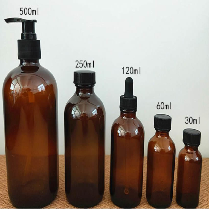 5ml 100ml Glass bottle for  perfume nail Polish glue skin care  