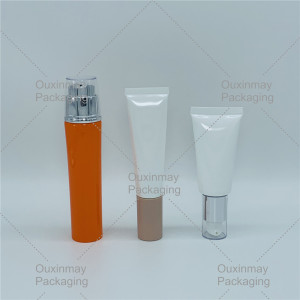 Airless Pump Tube Cosmetic Tube Packaging for Lotion
