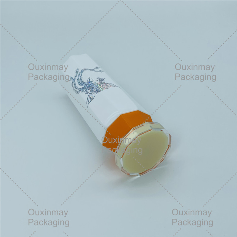 Polygon Shape Tube Special Shape Cosmetic Tube Packaging For Skin Lotion