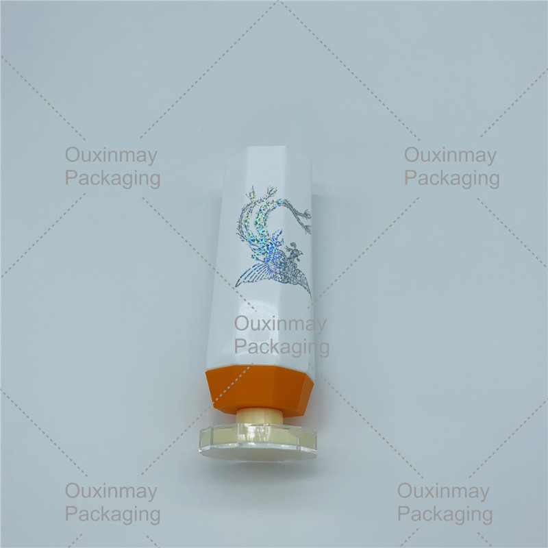 Polygon Shape Tube Special Shape Cosmetic Tube Packaging For Skin Lotion