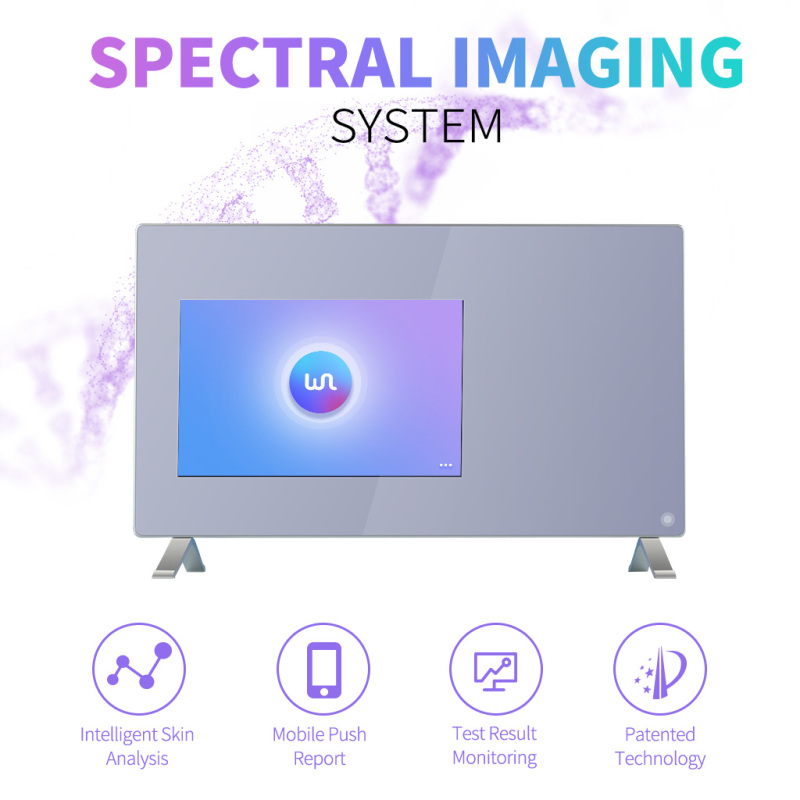 15" LED Mirror Intelligent Skin Analysis System WAX-PF009B