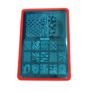 Pretty Nail Art Stamp Plate Hot Sale Beautiful Design In Stock Stamping Plates High Quality