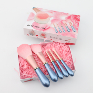 Makeup brush set Plastic wooden handle