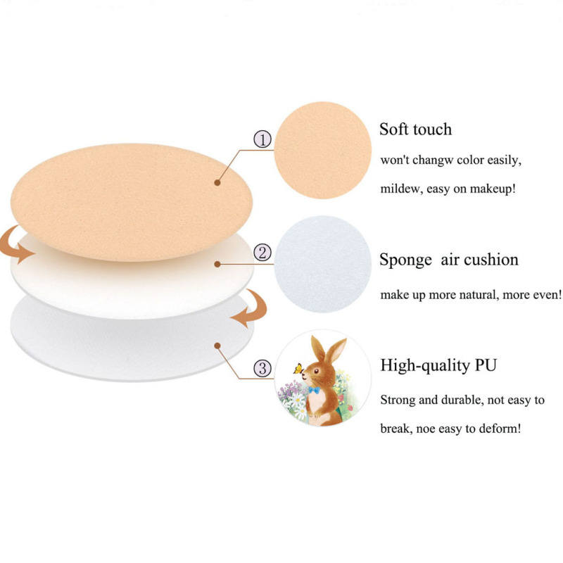 aircushion puff, lovely round shape sponge puff