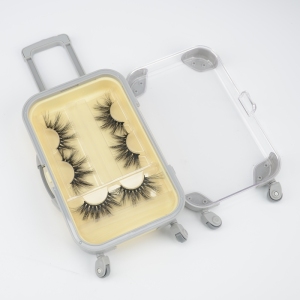 Regular Length 3D Mink Hair Strip Eyelash