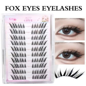 DIY Eyelash Extension Premade Fan Individual Cluster Grafting Precut Eyelash Natural Long Segment Lash