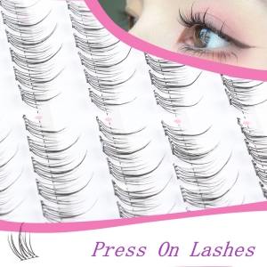 Premade Fan Individual Cluster Grafting Precut Eyelash Natural Long Segment Lash DIY Eyelash Extension 