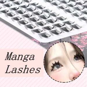 Precut Eyelash Grafting Natural Long Segment Lash DIY Eyelash Extension Premade Fan Individual Cluster