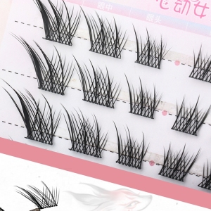 Segment Lash DIY Eyelash Extension Premade Fan Individual Cluster Grafting Precut Eyelash Natural Long 