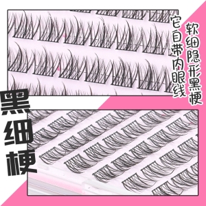 Grafting Segment Lash DIY Eyelash Extension Precut Eyelash Natural Long Premade Fan Individual Cluster