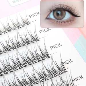 Segment Lash DIY Eyelash Extension Premade Fan Individual Cluster Grafting Precut Eyelash Natural Long