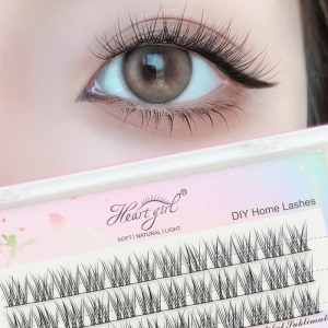 Lash DIY Eyelash Extension Premade Fan Individual Cluster Grafting Precut Eyelash Natural Long