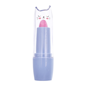 OEM Customized Kids Cosmetic Cute Cat Shaped Lip Balm 