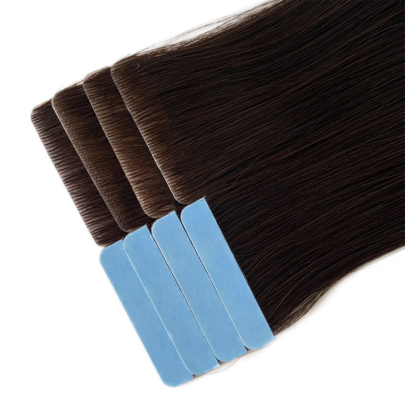 High Quality Natrual Virgin Brazilian Hair Injection Tape Hair  Extensions