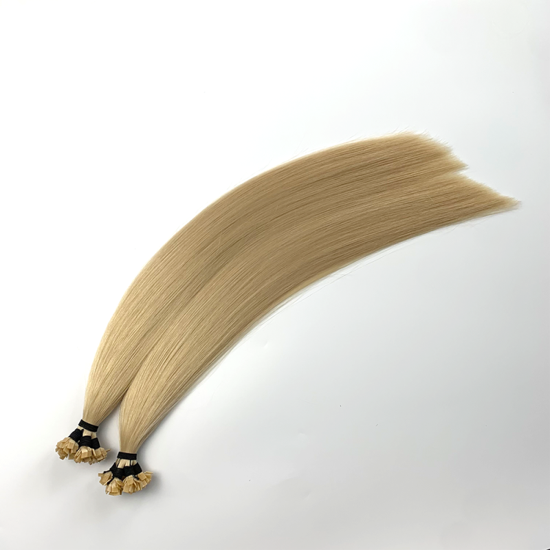 Keratin Glue Double Drawn Flat Tip Remy Human Hair