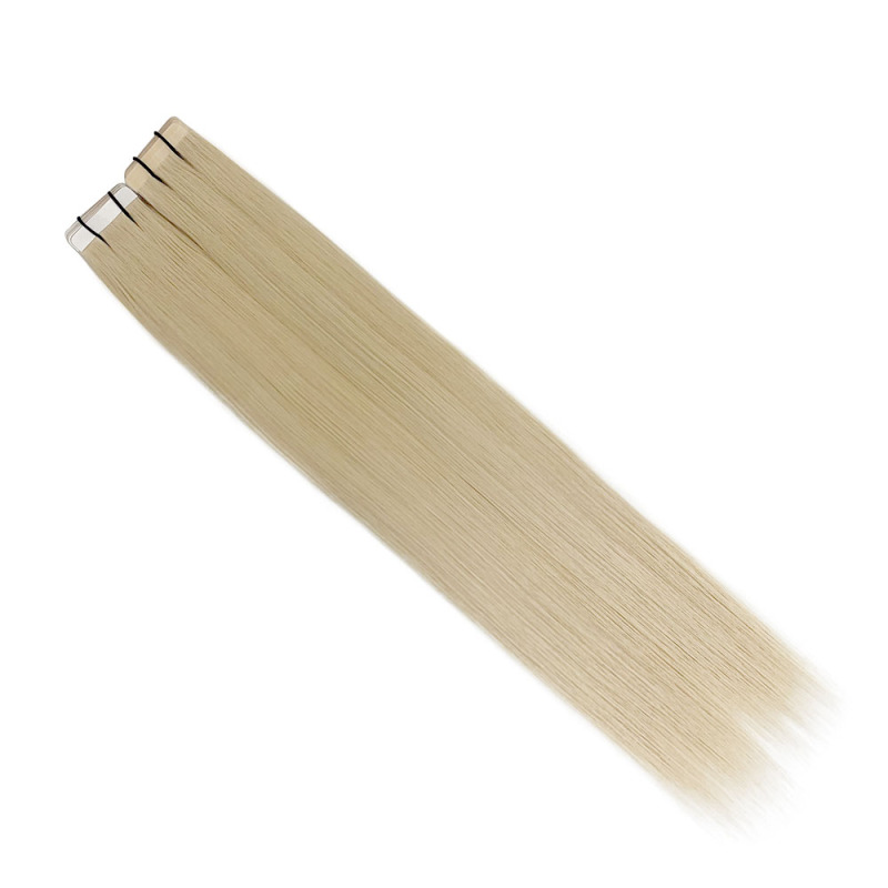 Slim Seamless Blonde Color Remy Tape Hair Extensions 