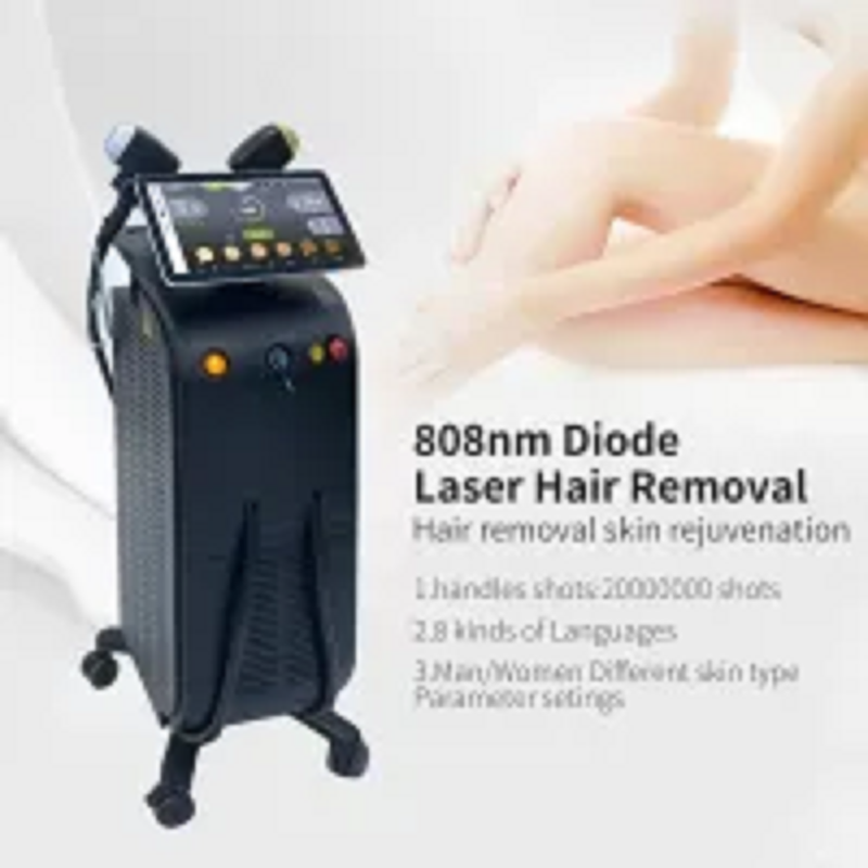 Professional 1200W 808Nm Diode Laser Hair Removal Machine