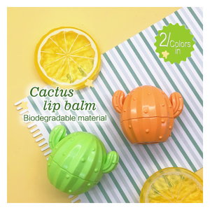 C5518 Organic Fruit Cute Hydrating Long Wear Kids Lip Balm