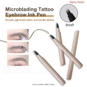  Microblading Tattoo Eyebrow Ink Pen