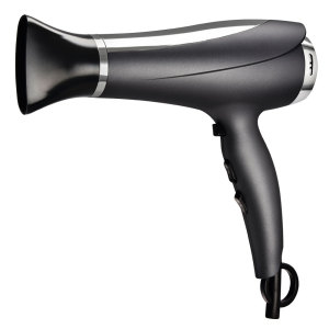Hair dryer with DC motor