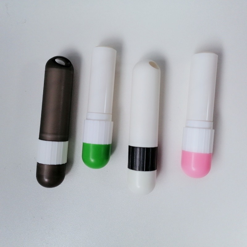 Customized round lipstick tube with holes for hanging pendants