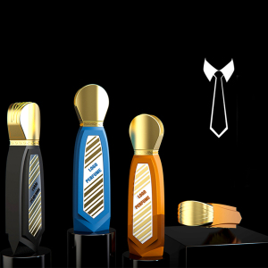 Luxury empty perfume bottle 100ml can be customized logo glass perfume bottle