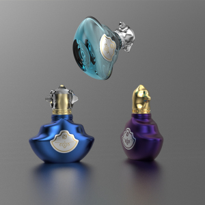 Hot selling spray glass perfume bottle 100ml can be carved in filling uv perfume bottle
