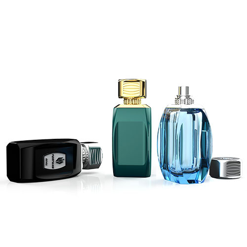 Luxury empty glass perfume bottle 100ml screw top glass perfume bottle