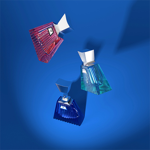 100ml New colored perfume bottle spray glass perfume bottle