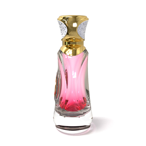 Luxury empty perfume bottle 100 ml customizable color glass perfume bottle