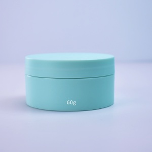 Recyclable 2OZ plastic cream jar in round shape with mono PP or PCR PP availble 