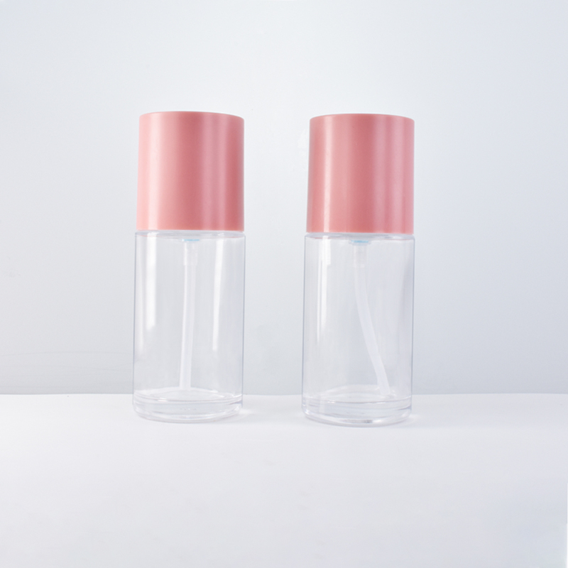 glass bottle  Wholesale & Custom Cylinder Cosmetic thick wall bottle for Skincare face 