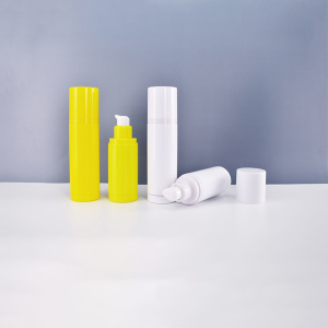 Refillable Cosmetic Packaging Mono-material Airless Cosmetic Bottle