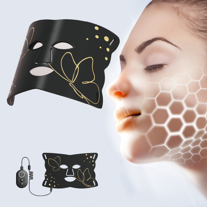 Sofe Silicone Facial LED Light Therapy Mask