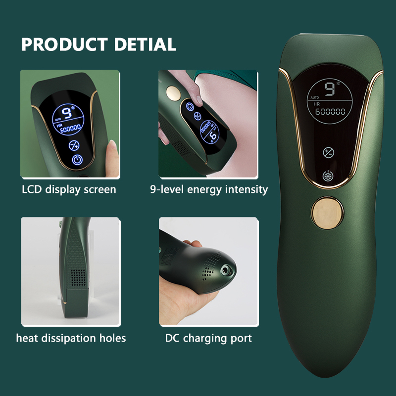 Ice Compress IPL Hair Removal Device