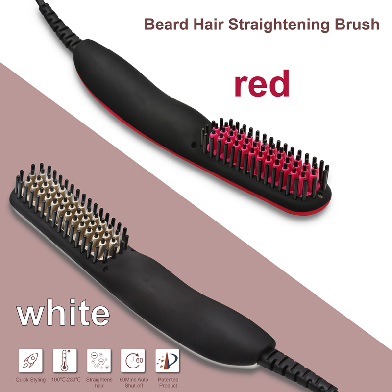 2-in-1 Beard and Hair Straightening Brush