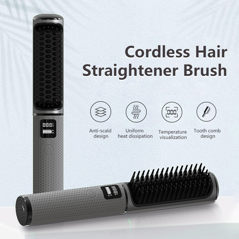 Cordless Hair Straightening Brush