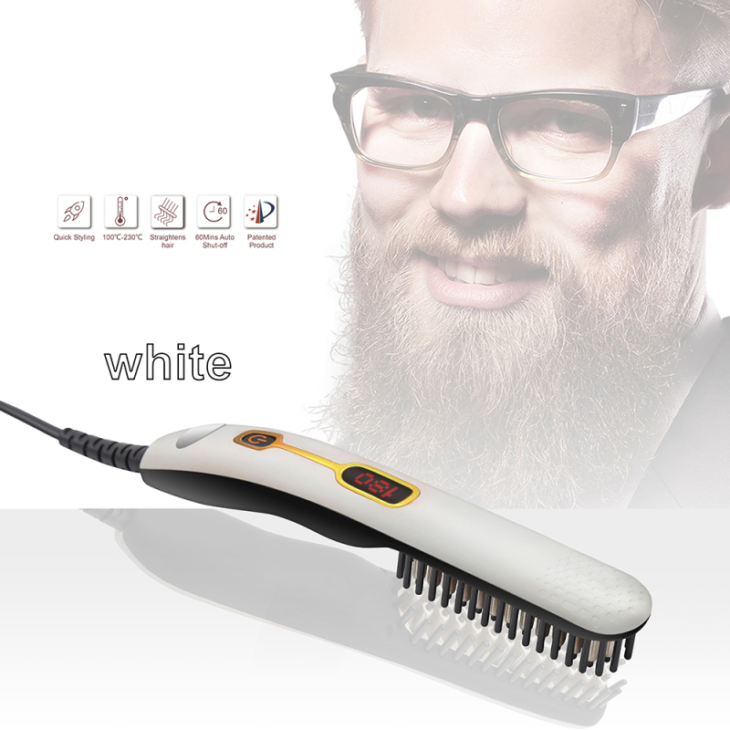 2-in-1 Beard and Hair Straightening Brush
