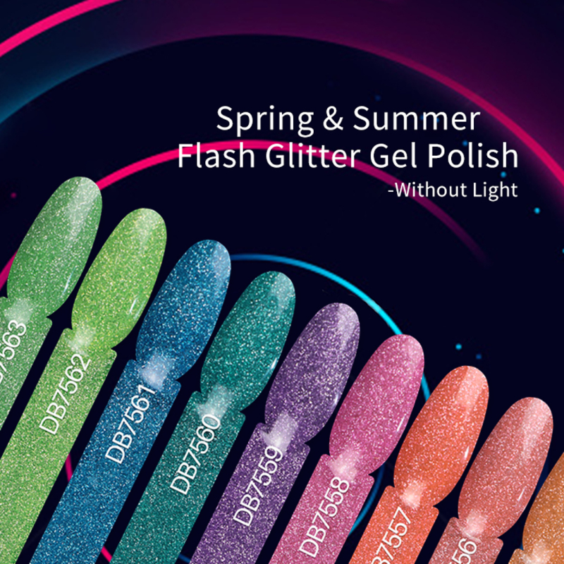 Spring&Summer Flash Glitter Gel Polish